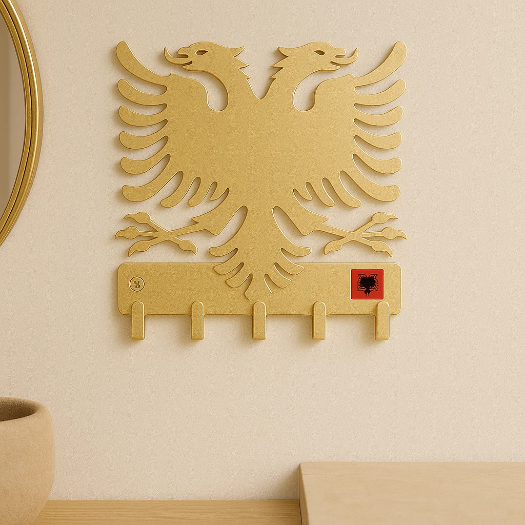 Albanian Eagle key holder (PRE-ORDER) - Image 4
