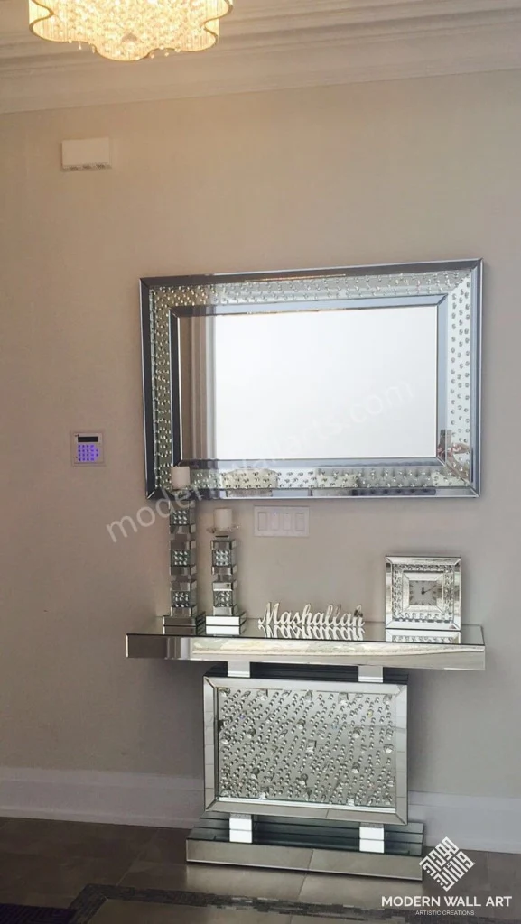 Stainless Steel English 3D Mashallah Table Decor - Image 3