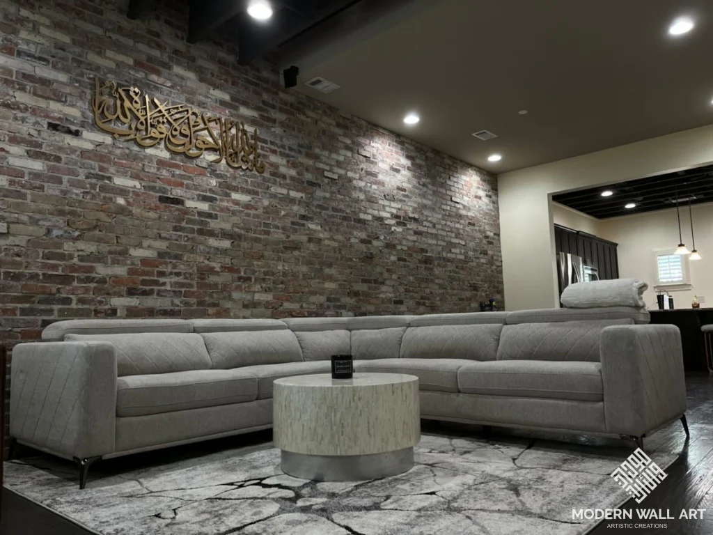 Stainless Steel MashaAllah La Hawla Wa Quwata Illa Billa Art. - Image 8